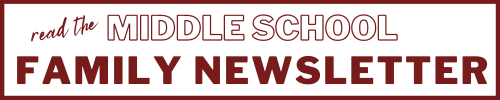 Middle School Newsletter